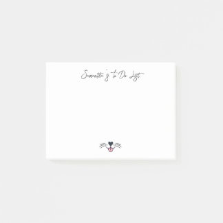 Funny Dog Mom To Do List Personalized Pet Animal  Post-it Notes