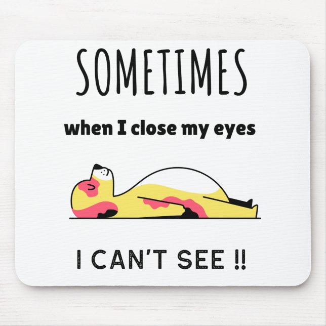 Funny dog mouse mat (Front)