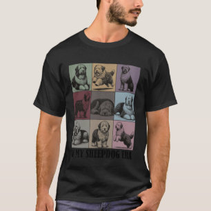 Funny Dog Mum Quote in My Old English Sheepdog Era T-Shirt