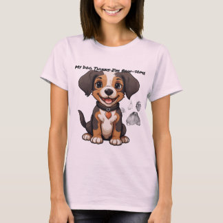 Funny Dog Mum T-Shirt Paw-some Gift for Pet Love