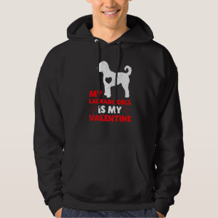 Funny Dog My Labradoodle Is My Valentine Hoodie