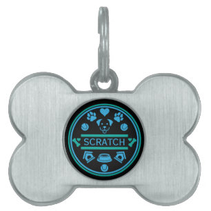 Funny Dog Name Pet ID Tag