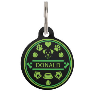 Funny Dog Name Pet Tag