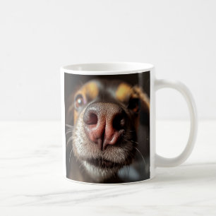 Funny Dog Nose Close-Up Coffee Mug – Perfect Gift 