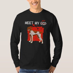 Funny Dog Owner Meet My Bff German Shorthaired Poi T-Shirt