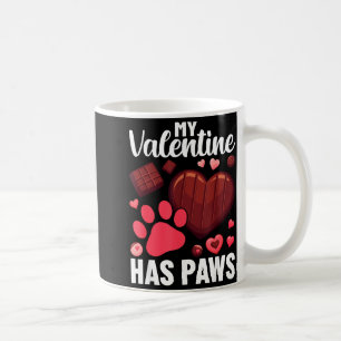Funny Dog Owner Valentines Day Heart Women Girls Coffee Mug