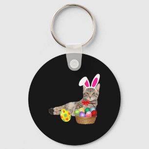 Funny Dog Paw Bunny Happy Easter Day Cat Mum Dad P Key Ring