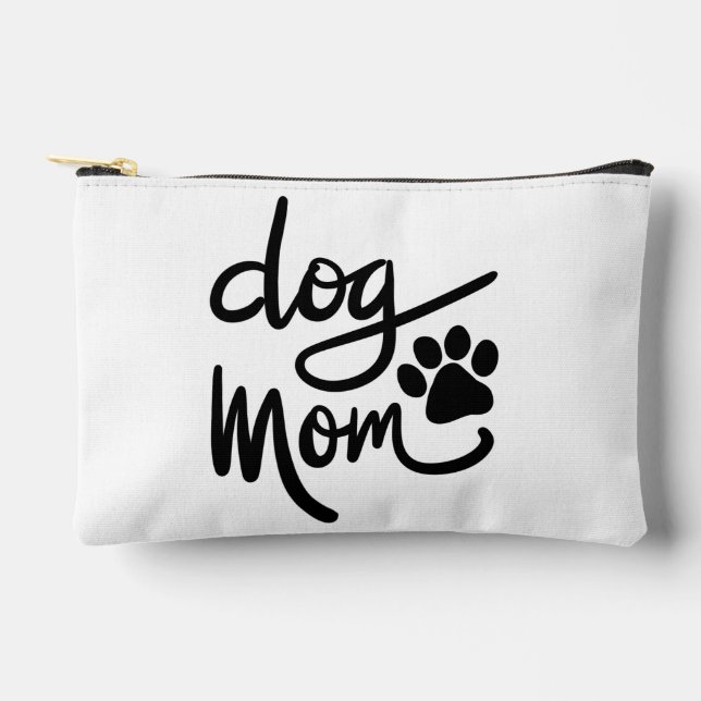 Funny Dog Paw Dog Mum Accessory Pouch (Front)