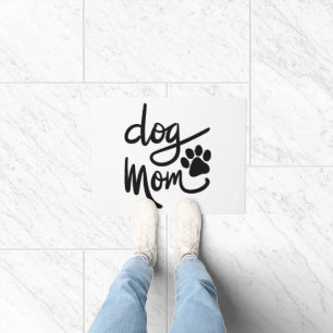 Funny Dog Paw Dog Mum Doormat