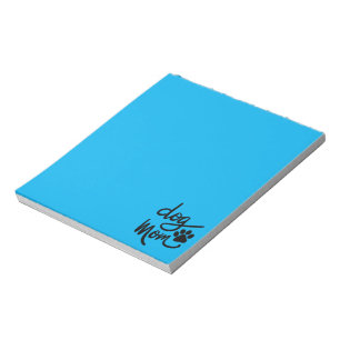 Funny Dog Paw Dog Mum Notepad