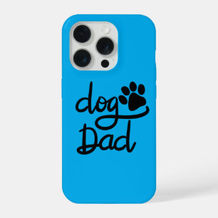 Funny Dog Paw Print Dog Dad iPhone 15 Pro Case