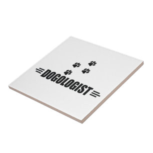 Funny Dog Paws Tile