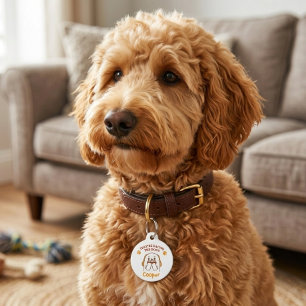 Funny Dog Pet Tag They’re Eating The Dogs Cute Dog