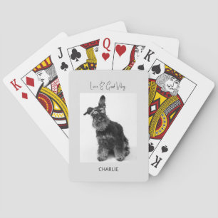 Funny Dog Photo  Playing Cards