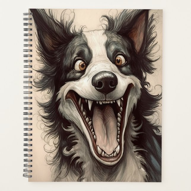 Funny Dog Planner (Front)