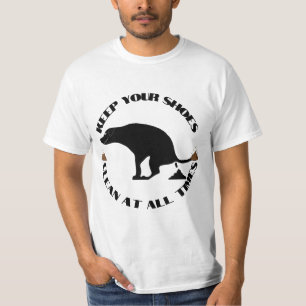 Funny Dog Pooping  T-Shirt