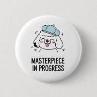 Funny Dog Quote Poodle Masterpiece Design Art