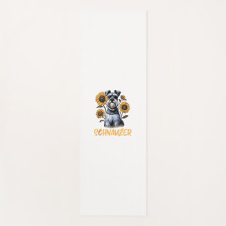 Funny Dog Schnauzer  Yoga Mat