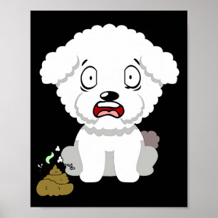 Funny Dog Smells Stinky O O  Poster