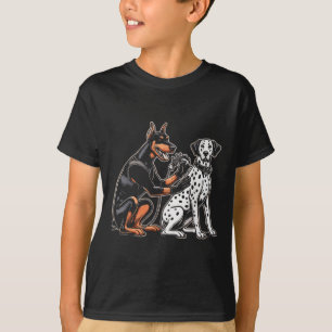 Funny Dog Tattoo Artist Tatoos Humour T-Shirt
