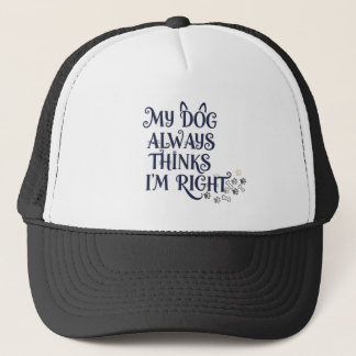Funny Dog Text Hat