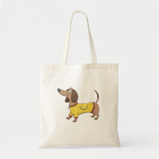 Funny dog  tote bag