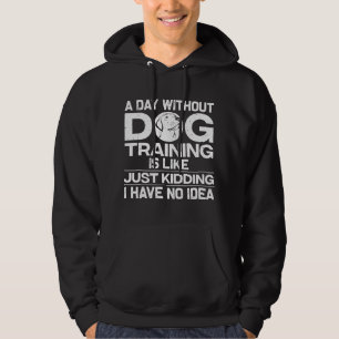 Funny Dog Trainer For Men Women Dog Training Owner Hoodie