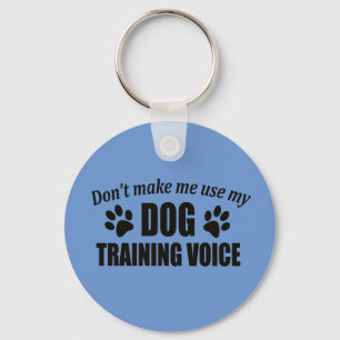 Funny Dog Trainer Keychain Gifts