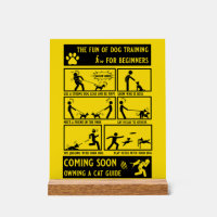 Funny Dog Training Instruction Manual