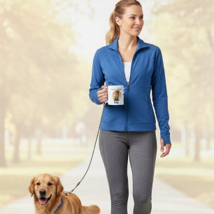  Funny Dog  Walking Buddy Sunglasses Personalize Coffee Mug