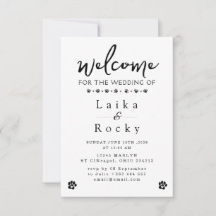 Funny Dog Wedding Invitation
