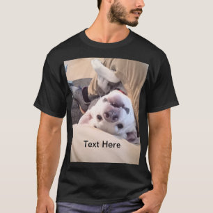 Funny Dog Won't Be Ignored Comical Photo T-Shirt