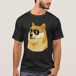 Funny Dogecoin To The Moon Hodl Doge T-Shirt