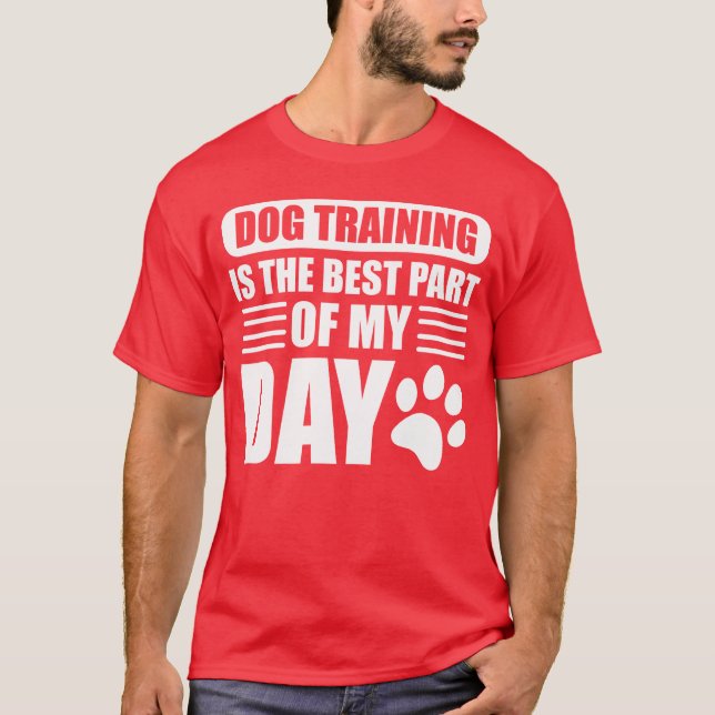 Funny Dograiner Animal Behaviorist funny T-Shirt (Front)