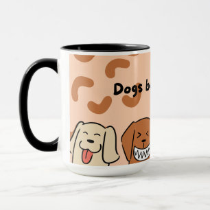 Funny dogs before dudes, Coffee Lovers, dog owners Mug