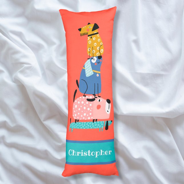 Funny Dogs Body Cushion (Creator Uploaded)