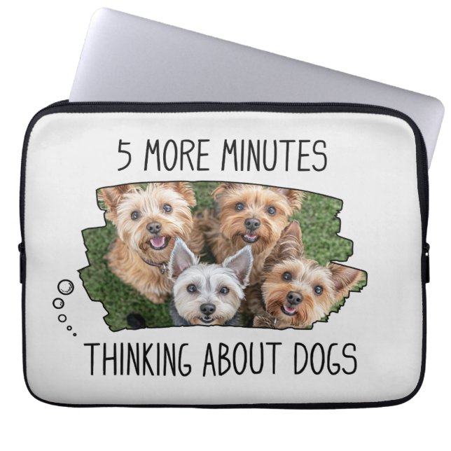 Funny Dogs Laptop Sleeve (Front)