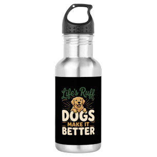 Funny Dogs Make It Better 532 Ml Water Bottle