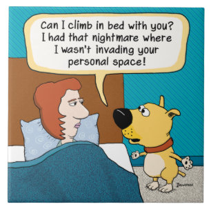 Funny Dog's Nightmare Tile
