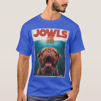 Funny Dogue De Bordeau Jowlsop Dogge Mom Dog Dad r T-Shirt