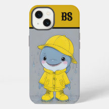 Funny Dolphin in Rain Boots – Beach Humour