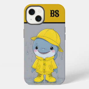 Funny Dolphin in Rain Boots – Beach Humour iPhone 13 Case