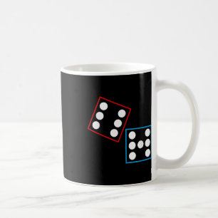 Funny Domino Six Seven Meme 67 Dominos Math Lover  Coffee Mug
