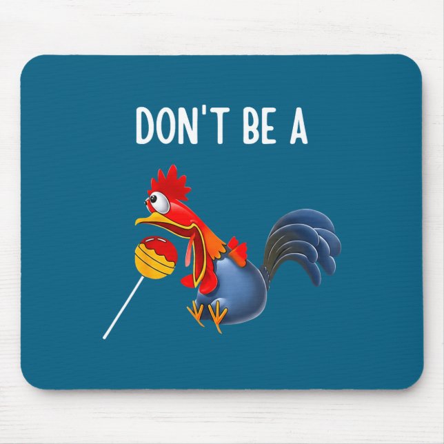 Funny Don' Sucker Lollipop Meme Mouse Mat (Front)