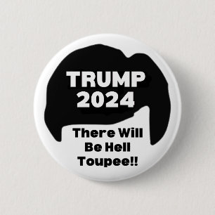 Funny Donald Trump 6 Cm Round Badge