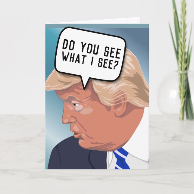 FUNNY DONALD TRUMP BIRTHDAY CARDS (Front)