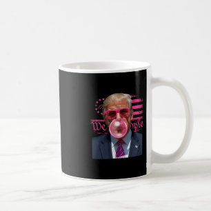 Funny Donald Trump Bubble Gum Pink 4th Of July Ame Coffee Mug