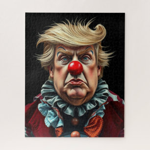 Funny Donald Trump Clown  Jigsaw Puzzle