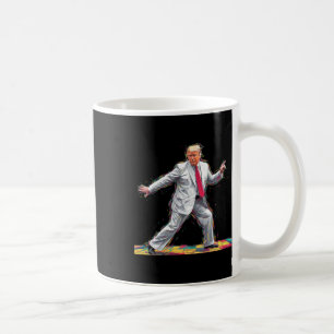 Funny Donald Trump Disco Dancing 60s 70s 80s Presi Coffee Mug