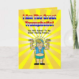 Funny Donald Trump Get Well Card
